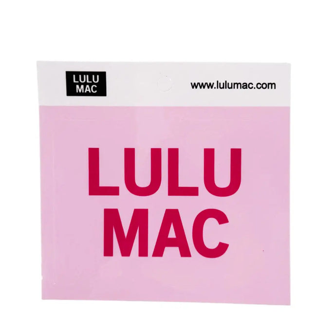 Lulu Mac Decal/Sticker in Light Pink/Hot Pink