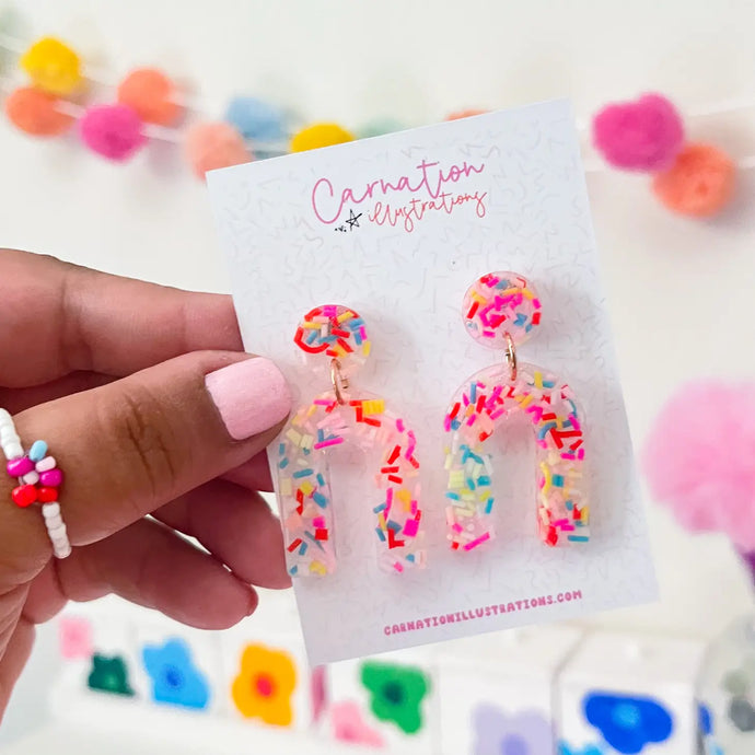 Party Time Mini Sprinkle Earrings