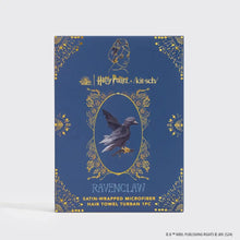 Load image into Gallery viewer, Harry Potter x Kitsch Ravenclaw Satin-Wrapped Hair Towel