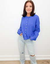 Load image into Gallery viewer, Blame Me Piper Cardigan in Blue