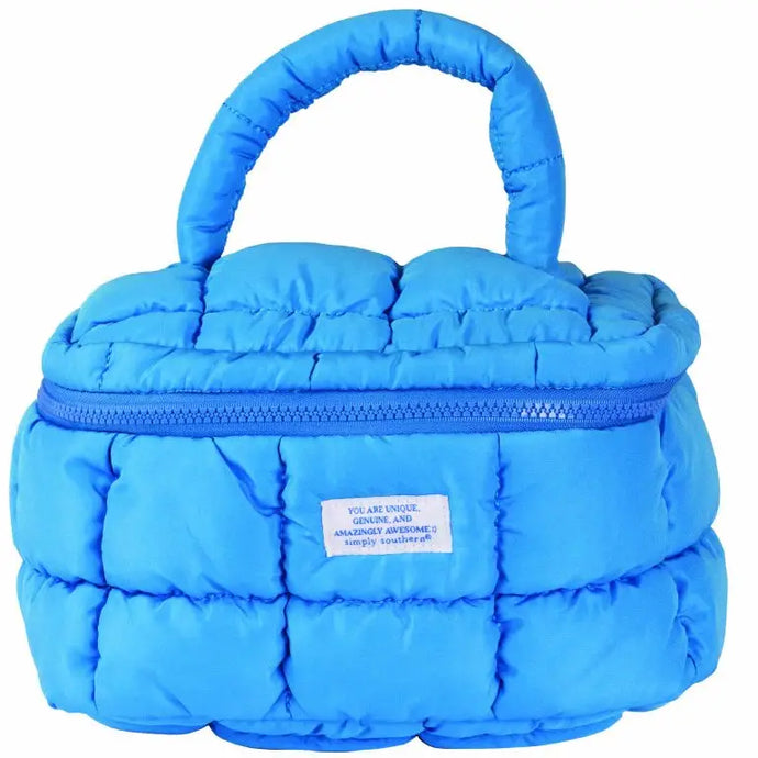 Simply Southern Glam Bag in Cerulean