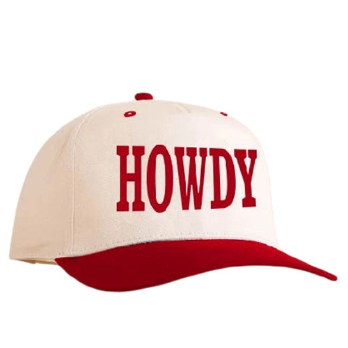 Lulu Mac Howdy Red Cap