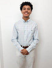 Load image into Gallery viewer, Vineyard Vines Lorelei Plaid Perfect Wash Poplin Shirt