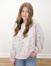 Load image into Gallery viewer, All The Good Times LS Patchwork Top