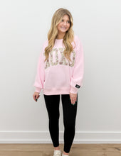 Load image into Gallery viewer, Lulu Mac Pink XOXO Sweatshirt with Camo