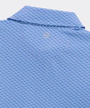 Load image into Gallery viewer, Vineyard Vines Printed Sankaty Polo in Bass Micro Jake Blue