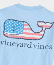 Load image into Gallery viewer, Vineyard Vines Whale Short Sleeve Pocket Tee in Jake Blue