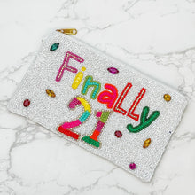 Load image into Gallery viewer, Finally 21 Beaded Wristlet
