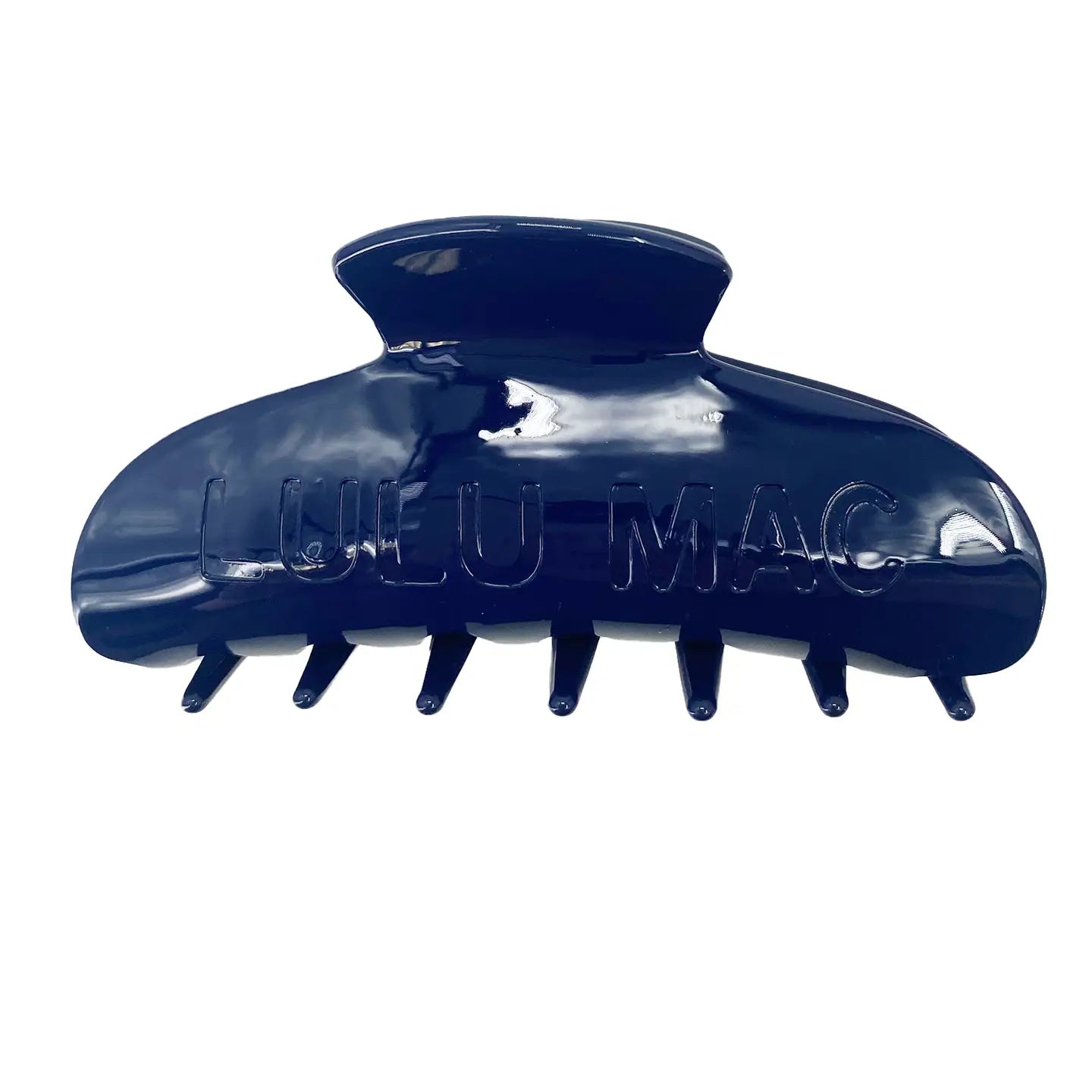Lulu Mac Hair Clips in Midnight Blue