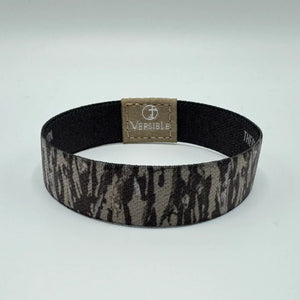 Versible Tree Bark Camo Bible Verse Wristband