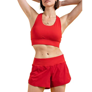 Little Runaway Athletic Shorts True Red
