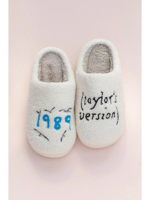 Taylor's Version 1989 Slippers