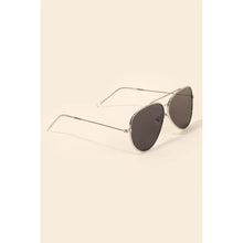 Load image into Gallery viewer, Reverse Lens Aviator Sunglasses Silver/Black