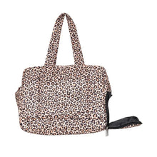 Load image into Gallery viewer, Brown Leopard Overnight Bag