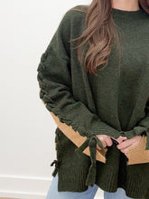 Load image into Gallery viewer, Favorite Time Crewneck LS Pullover Sweater