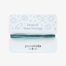 Load image into Gallery viewer, Puravida Protect Your Energy Bracelet Card