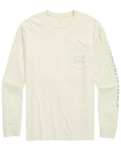 Load image into Gallery viewer, Vineyard Vines Vintage Whale LS Tee in Stone