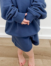 Load image into Gallery viewer, Lulu Mac Youth Terry Shorts in Navy