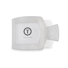 Load image into Gallery viewer, Teleties Medium Flat Square Clip Coconut White