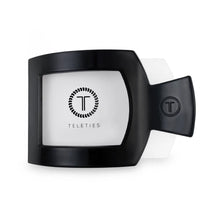 Load image into Gallery viewer, Teleties Large Flat Square Clip Jet Black