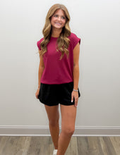 Load image into Gallery viewer, I'll Keep Trying Waistband Shorts with Pockets in Black