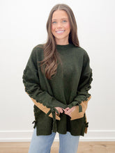 Load image into Gallery viewer, Favorite Time Crewneck LS Pullover Sweater