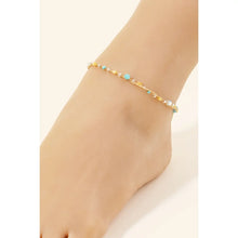 Load image into Gallery viewer, Braided Bead Anklet
