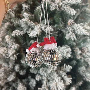 Santa Disco Car Charm