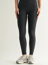 Load image into Gallery viewer, Better Me Leather Look Crossover Leggings