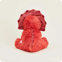Load image into Gallery viewer, Red Triceratops Warmies