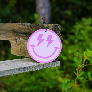 Scent South Smiley Air Freshener in Cotton Candy