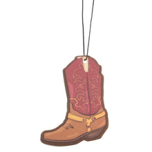 Load image into Gallery viewer, Cowboy Boot Car Freshie Jasmine