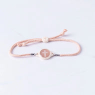Versible Tap To Pray-Survivor Series Handmade Bracelets in Mocha
