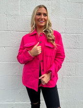 Load image into Gallery viewer, Pink Days Forever Quilted Pocket Jacket