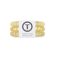 Load image into Gallery viewer, Teleties Large Hair Ties in Butter Yellow