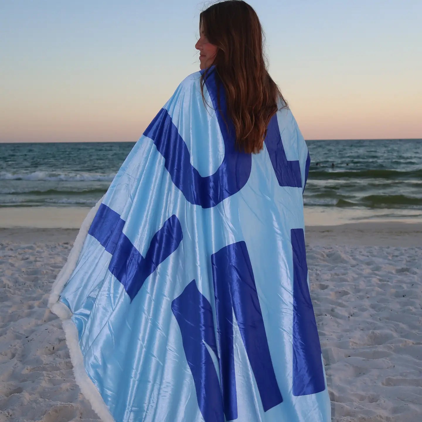 Lulu Mac Blanket - Blue