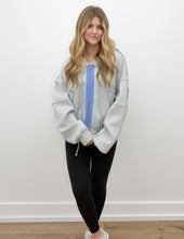 Load image into Gallery viewer, Forever Yours Contrast Seaming Hooded Zip-Up