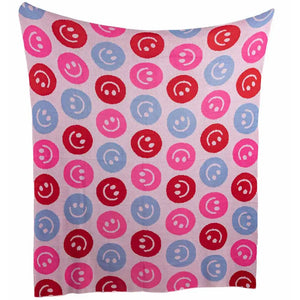 Katydid Happy Face Oversized Blanket