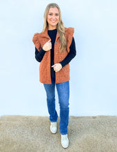 Load image into Gallery viewer, Warmth From Within Quilted Ruffle Sleeve Vest