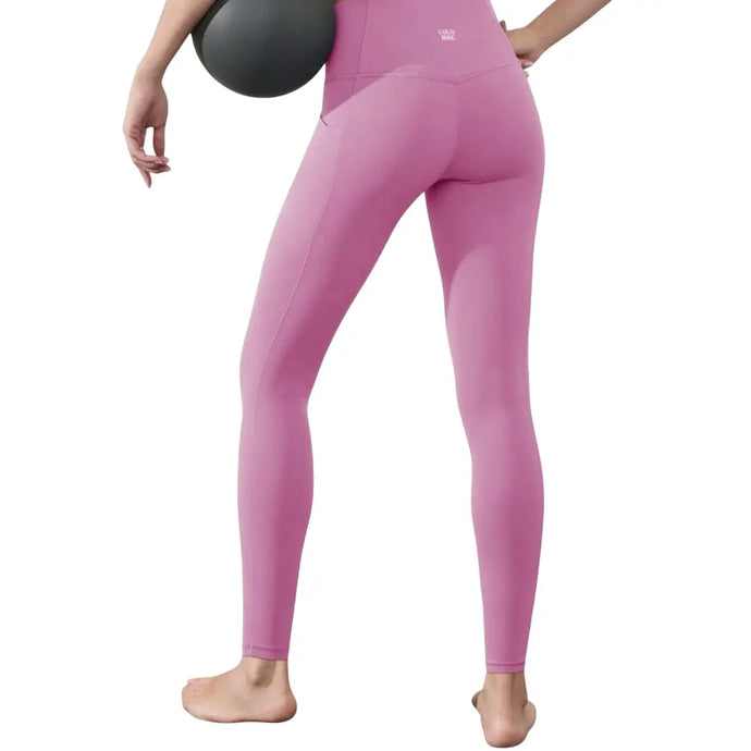 Lulu Mac Solid Leggings in Pink