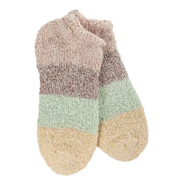World's Softest Socks Cozy Low in Frosty Multi
