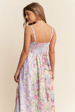 Load image into Gallery viewer, The Enchanted Garden Patchwork Midi Dress