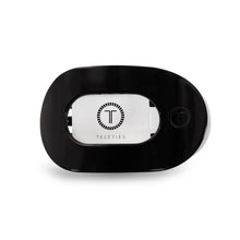 Load image into Gallery viewer, Teleties Small Flat Round Clip Jet Black