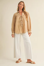 Load image into Gallery viewer, Who Are You Front Tie Detail Top