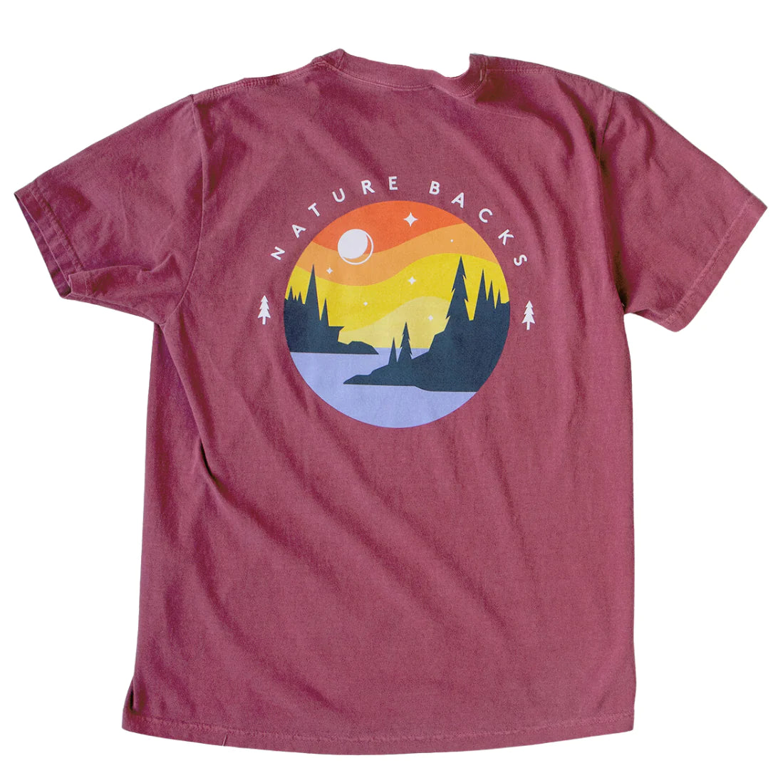 Nature Backs Afterglow SS Tee