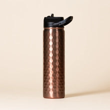 Load image into Gallery viewer, SIC Sports Bottle in Hammered Copper