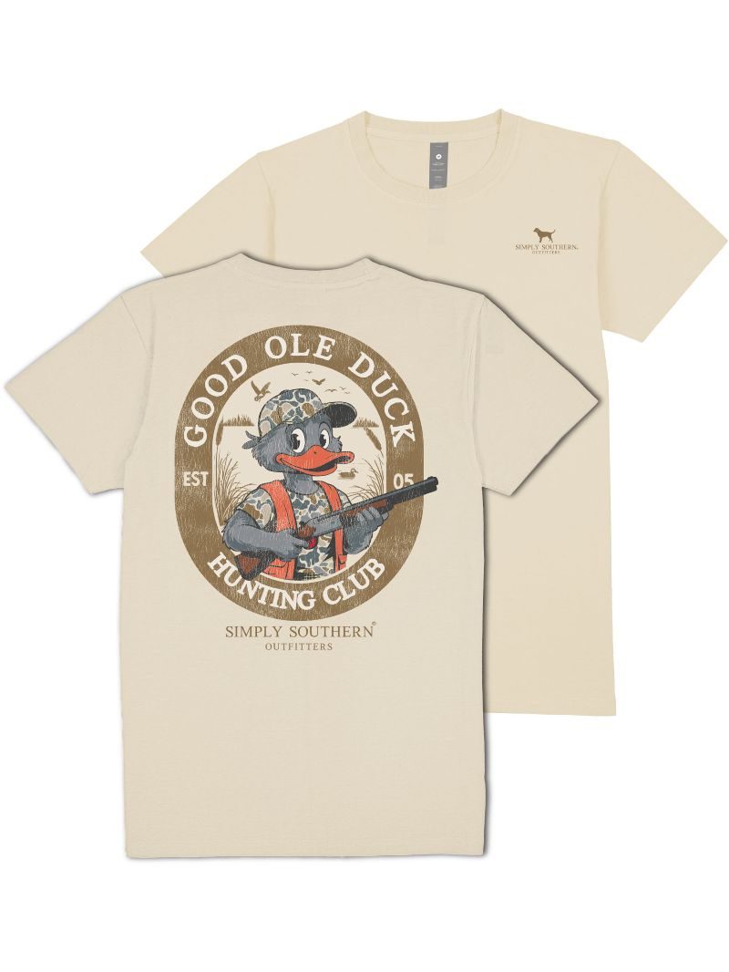 Simply Southern Youth Good Ole Duck Hunting Club SS Tee