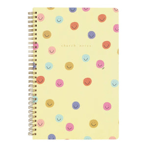 Church Notes Smiley Notebook