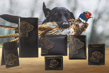 Load image into Gallery viewer, Lab Burnished Leather Magnetic Front Pocket Wallet