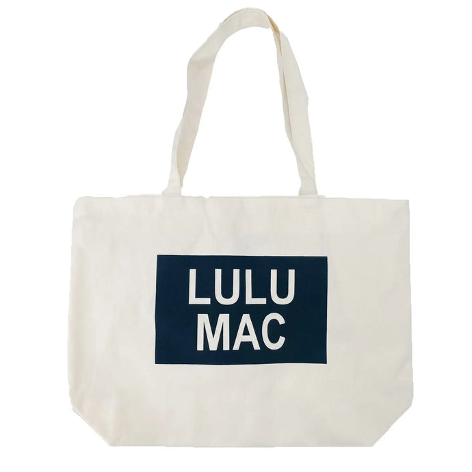 Lulu Mac Canvas Tote in White